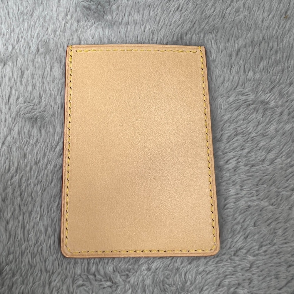 Louis Vuitton Volez Voguez Voyagez Card Holder Tan Unisex VVV Exhibition Wallet - Picture 4 of 7